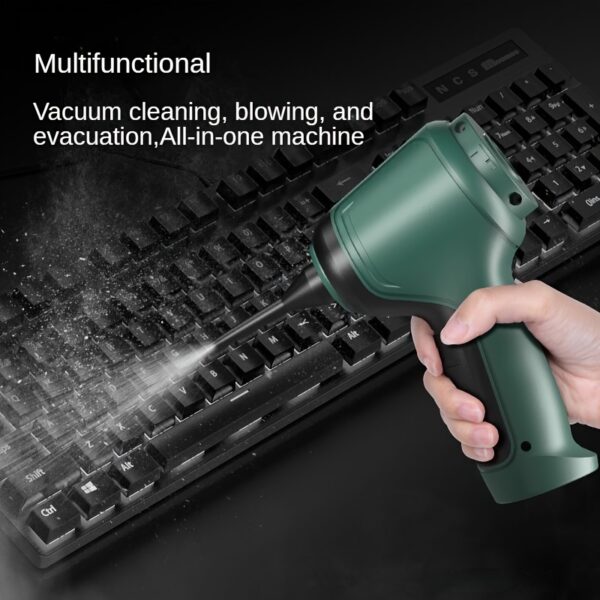 High Power Three In One Wireless Vacuum Cleaner With Extended Battery Life For Suction, Air Extraction, And Blowing At Home And In Car - Image 6