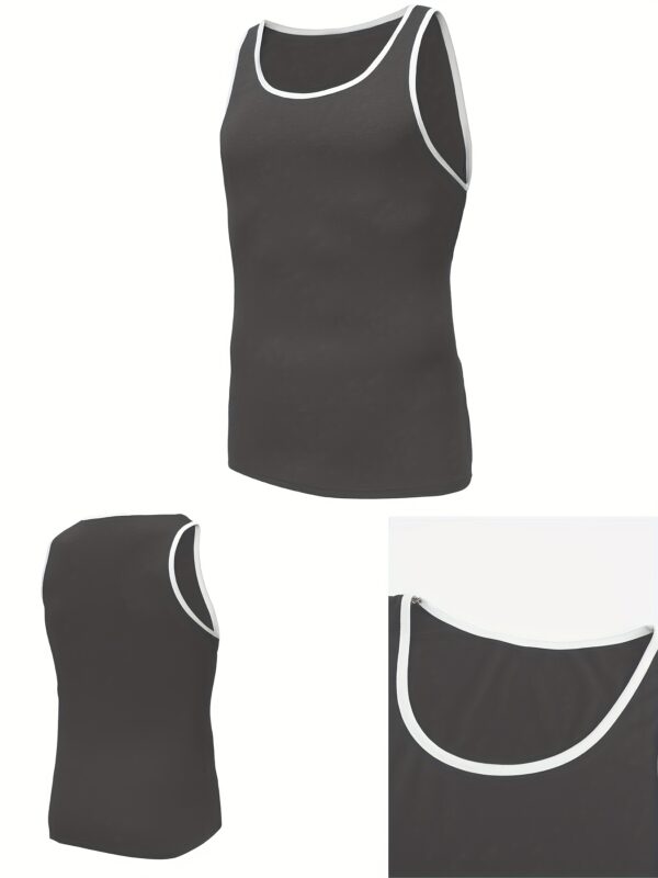 Men's Training Tank Top, Casual Comfy Vest For Summer, Men's Clothing Top Sleeveless Shirt For Gym Workout - Image 29
