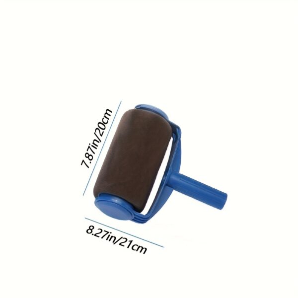 16.91oz Refillable Paint Roller Brush with Internal Storage - Durable Plastic Construction - Easy Fill and Use for Wall Painting, Touch Up, Art, Craft & Home Improvement - Image 6