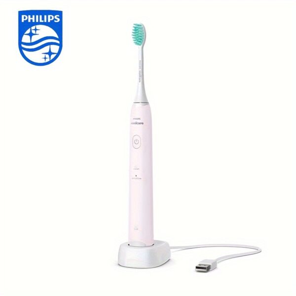 Philips Sonicare 2100 Series HX2421 Electric Toothbrush USB Charging Base Full Body Waterproof Sonic Vibration Full Automatic Soft Bristle Small Feather Brush Two Modes 30,000 Brush Head Movements/Minute - Image 7