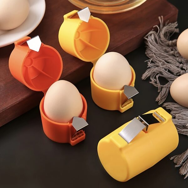 1pc Easy Clean Eggshell Separator - Quick Peel & Yolk Splitter, Essential for Kitchen Baking - Image 2