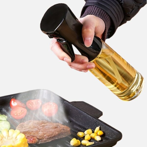 1pc 200ml 500ml Oil Spray Bottle Kitchen Cooking Olive Oil Dispenser Camping Barbecue Roasting Vinegar Sauce Oil Sprayer Edible Oil Jar Kitchen Accessories - Image 10