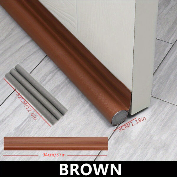 Cross-Border Popular Door Bottom Sealing Strips for Soundproofing, Insulation, And Windproofing, Designed to Block Gaps And Prevent Dust And Insects. These Sealing Strips Are Suitable for Glass Doors, Security Doors, Wooden Doors, And Bedroom Doors, Provi - Image 11