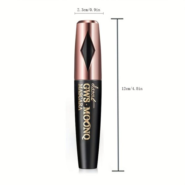 3D Fiber Mascara, Long Black Volumizing Eyelash Extension, Waterproof Eye Makeup Tool - Image 3