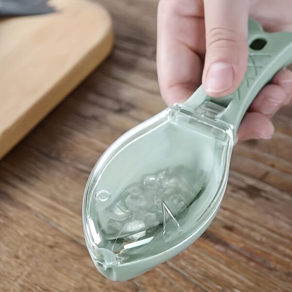 1pc Fish Scale Scraper, Household Fish Scale Remover, Fish Scale Box With Storage, Convenient And Easy To Wash Scraper, Kitchen Tools - Image 3