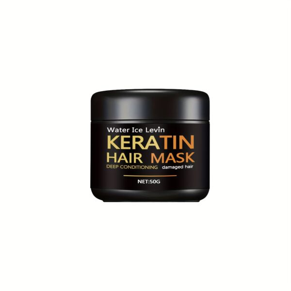 Keratin Hair Mask, Moisturizing Hair Mask For Damaged Dry Hair, Healthy Hair Penetrates Root To Tip - Image 8