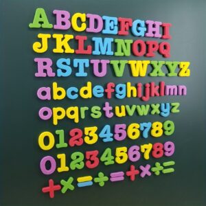 26pcs/27pcs Educational Magnetic Stickers for Youngsters - Number Refrigerator Magnets for Learning Toys & Youngsters Toys