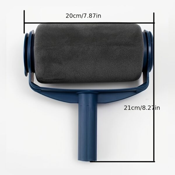 2pcs Home Paint Roller Set with Extension Rod - Large Self-Suction Brush for Latex & Wall Paints, Achieve Smooth, Even Coat, Oil Paint Roller, Easy to Achieve - Image 4