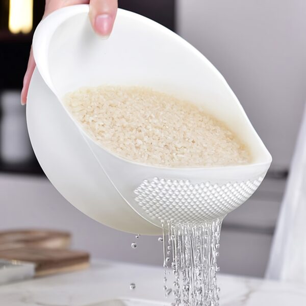 1pc/2pcs/3pcs Multi-Functional Kitchen Washing Basket Basin - Drain Water, Wash Rice, Perfect For Cleaning Vegetables And Fruits, And More With Convenient Features - Ideal For Various Uses And Users, Kitchen Accessories - Image 2