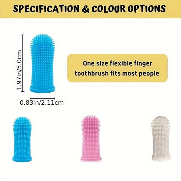 Super Soft Silicone Toothbrush - Perfect For Cleaning Your Dog Or Cat's Teeth! - Image 13