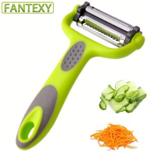 3-in-1 Multifunctional Fruit & Vegetable Peeler, Paring Knife, Grater & Shredder - The Ultimate Kitchen Tool! Kitchen Accessories