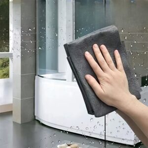 [Streak-Free] 5pcs Magic Cleaning Cloth - Streak-Free Glass & Mirror Wipe - For Glass and Mirror Cleaning