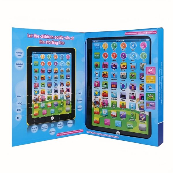 Youngsters' Educational Tablet - Fun Learning Pad for Boys & Girls, Battery-Powered, Multicolor - Image 11