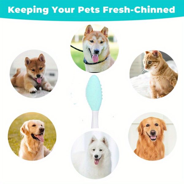 1pc PetPro Silicone Brush for Cats - Multi-Color, Exfoliating Black Seed Design, Easy-Clean Plastic Handle, Gentle Pet Scraper for Healthy Skin, Cat Grooming Brush | Soft Texture Brush | Durable Pet Brush, Cat Grooming Supplies - Image 17