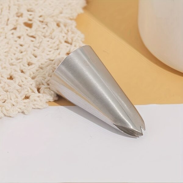 Stainless Steel Medium Size 4pcs Icing Nozzles - 0.5/0.6inch Piping Tips for Cake Decorating, Home Kitchen, and Bakery - Kitchen and Baking Supplies - Image 7