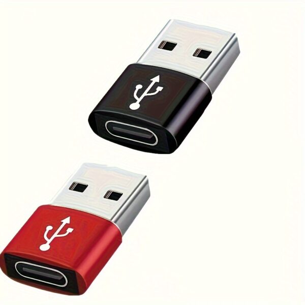 USB C Female To USB A Male Adapter, Type C To USB A Charger Cable Converter For IWatch 7 AirPods, MacBook, iPhone 11 12 13 14 Pro Max, iPad Mini 6, Galaxy S20 S21 S22. - Image 15