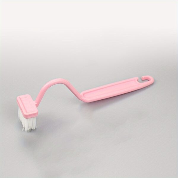 1pc V-shaped Toilet Brush, Small Toilet Brush, No Dead Corner Cleaning Brush, The Household Bathroom Artifact, Can Turn The Toilet Elbow To Hang On The Wall SS - Image 7