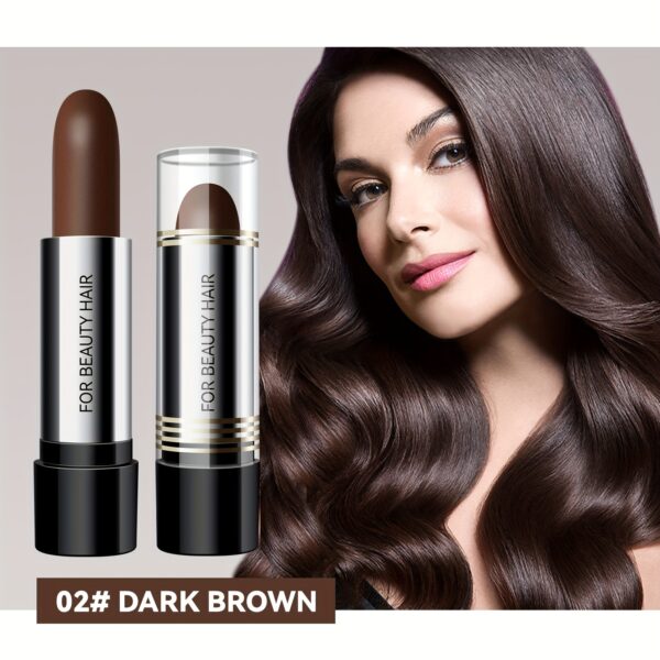 Disposable Hair Dye Pen, Temporary Hair Color Stick, Long-lasting Coverage Of White Grey Hair, Hair Color Touch-Up Stick - Image 5