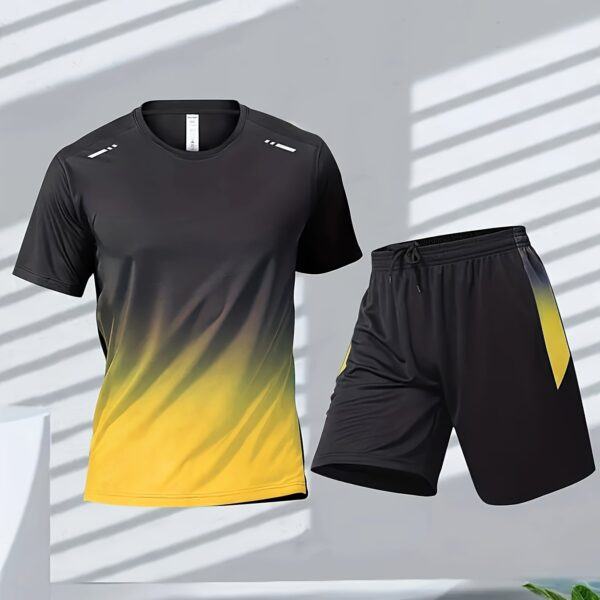 [Quick-Dry Sportswear] Quick-Dry Breathable Men's Sportswear - Short-Sleeve T-Shirt for Running And Fitness - Basketball Gear, Summer Tank Top - Image 18