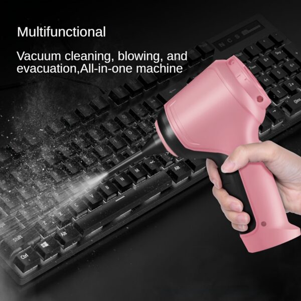 High Power Three In One Wireless Vacuum Cleaner With Extended Battery Life For Suction, Air Extraction, And Blowing At Home And In Car - Image 9