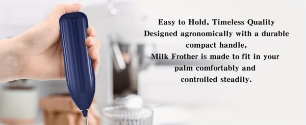 1pc LALAYUAN Electric Milk Frother - Mini Handheld Whisk, Battery Operated (Not Included), Ideal for Coffee, Lattes, Cappuccino, and Chocolate Drinks, Portable Foam Maker, Perfect Christmas Gift, Coffee Drink Maker | Modern Kitchen Accessory | Durable Sta - Image 24