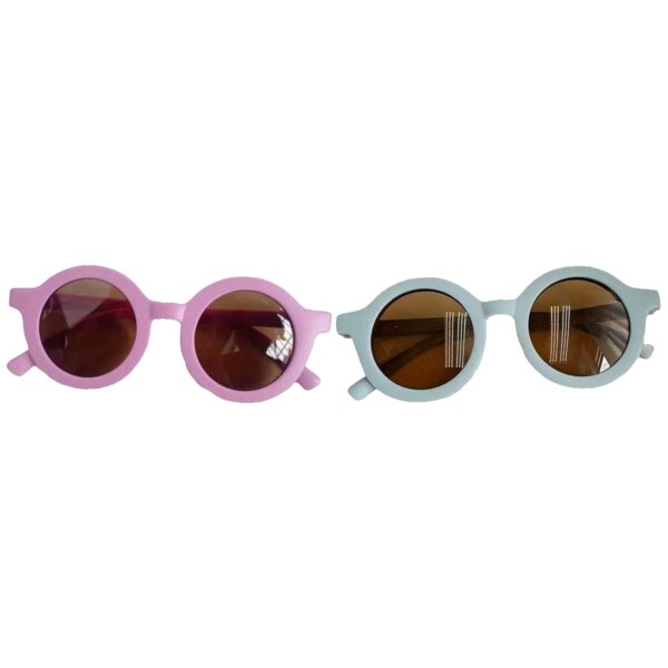 La Dearchuu Kids Fashion Fashion Glasses with Decorative Lenses, Lightweight Plastic Frame, 4 Colors (Beige/Teal/Orange/Yellow) for, Parties, Photo Shoots & Holiday Gifts, Kids Party Eyewear - Image 20