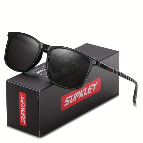 SUPKLEY Men'S Sports Sunglasses with Polarization, Lightweight Square Design, Comfortable Fit, Eyewear Accessory Comes with Original Packaging - Image 22