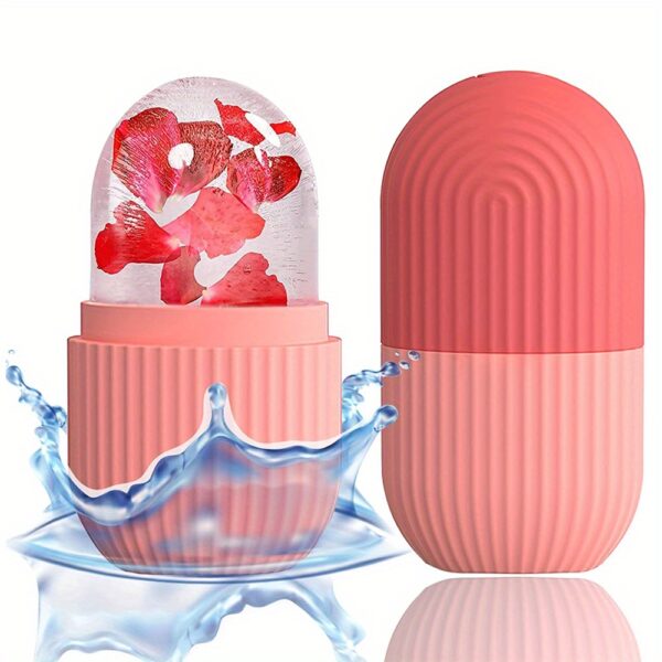 Silicone Ice Face Roller with Cucumber Design - Ideal for Eye and Neck Contouring, Beauty Facial Massage Tool, Unscented, No Battery Needed, Skin Care Essentials|Cucumber Theme Decor|Silicone Material - Image 5