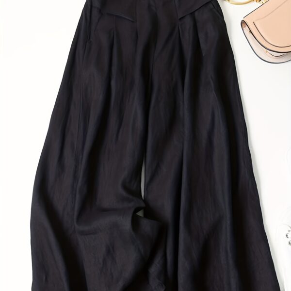 Chic Wide Leg Palazzo Pants - Versatile & Breathable - Perfect for Spring & Summer, Stylish Comfort for Women’s Casual and Work Wardrobe - Image 17