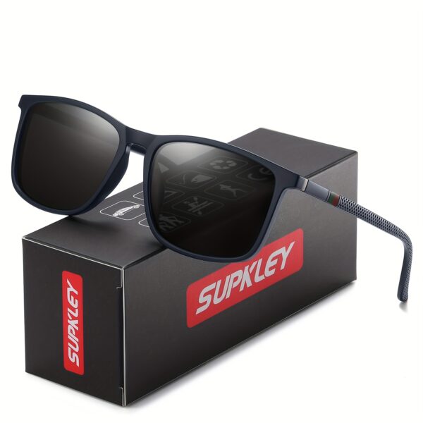 SUPKLEY Men'S Sports Sunglasses with Polarization, Lightweight Square Design, Comfortable Fit, Eyewear Accessory Comes with Original Packaging - Image 24