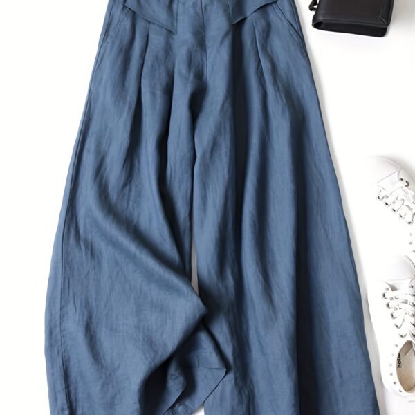 Chic Wide Leg Palazzo Pants - Versatile & Breathable - Perfect for Spring & Summer, Stylish Comfort for Women’s Casual and Work Wardrobe - Image 19