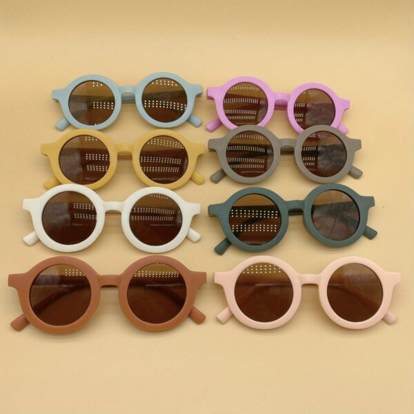 La Dearchuu Kids Fashion Fashion Glasses with Decorative Lenses, Lightweight Plastic Frame, 4 Colors (Beige/Teal/Orange/Yellow) for, Parties, Photo Shoots & Holiday Gifts, Kids Party Eyewear - Image 22