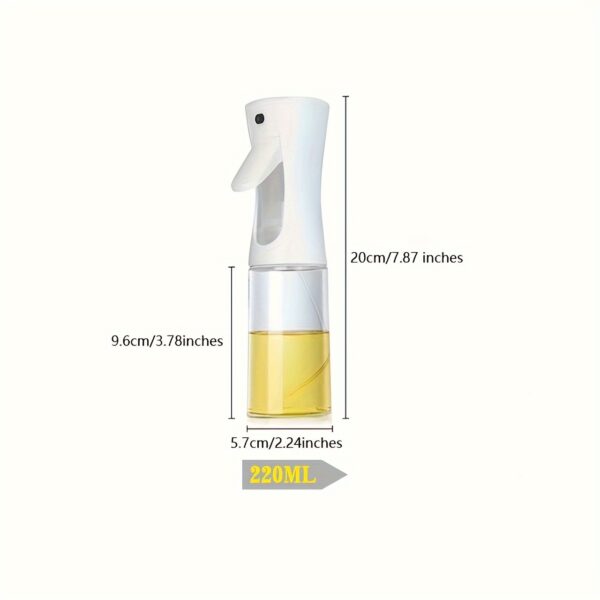 1pc 220ml/320ml Olive Oil Sprayer Bottle Kitchen High-pressure Sprayer Bottle Leak-proof BBQ Air Fryer Sprayer Oil Camping Cookware Tool - Image 8