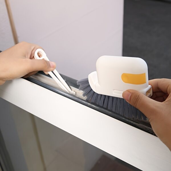 Effortlessly Clean Small Gaps And Frames with Universal Window Rail Cleaning Brush - Perfect for Kitchen Countertops And More! - Image 16