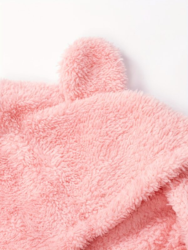 Fuzzy Hooded Pajama Jumpsuit For Music Festival, Comfy & Cute Long Sleeve Zipper Pajamas, Women's Lingerie & Sleepwear - Image 46