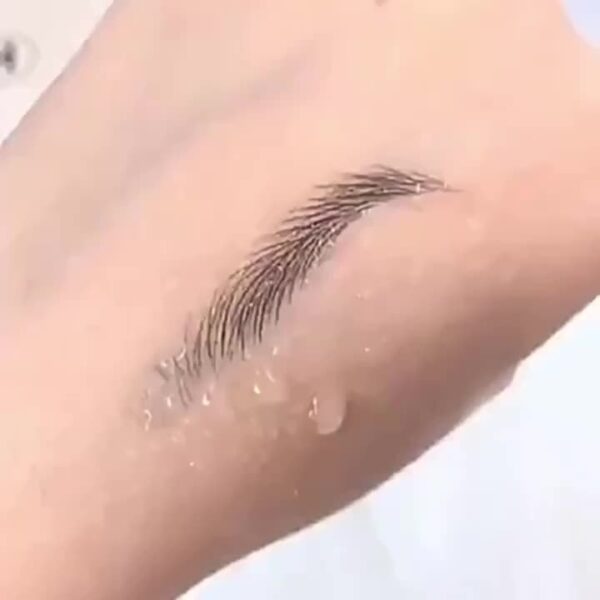 Waterproof Long-Lasting Microblading Eyebrow Pen - Creates Natural, Defined Brows With Micro-Fork Tip Applicator - Perfect Gift For Women With All Skin Types A Wild Eyebrow Easy To Use Easy And Fast Eyebrow Brush - Image 21