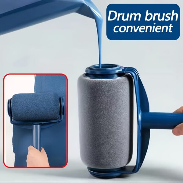 16.91oz Refillable Paint Roller Brush with Internal Storage - Durable Plastic Construction - Easy Fill and Use for Wall Painting, Touch Up, Art, Craft & Home Improvement - Image 2