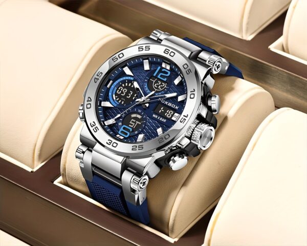 Men'S Dual Display Digital Military Quartz Watch Featuring an Alarm Clock, Chronograph, And Multifunctional Luminous Capabilities, Ideal for Students And Outdoor Activities Like Hiking Or Schooling. - Image 22