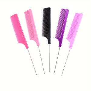 1cps Professional Rat Tail Hair Comb Anti-static Hair Dye Brush Barber Salon Household Hair Styling Comb