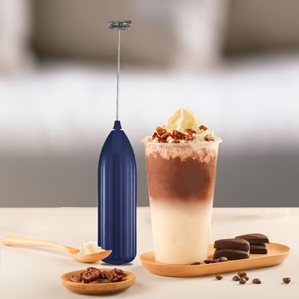 1pc LALAYUAN Electric Milk Frother - Mini Handheld Whisk, Battery Operated (Not Included), Ideal for Coffee, Lattes, Cappuccino, and Chocolate Drinks, Portable Foam Maker, Perfect Christmas Gift, Coffee Drink Maker | Modern Kitchen Accessory | Durable Sta - Image 28