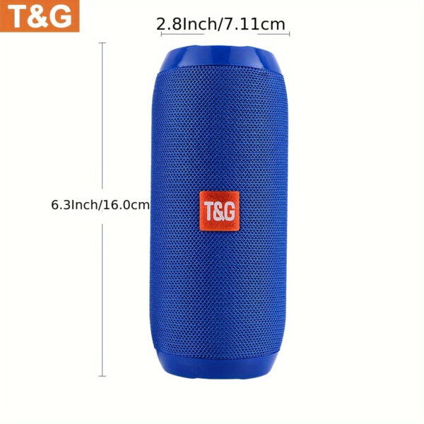 TG-117 BT Speakers, MusiBaby Speaker, Portable, TFFlach Drive Data Read, Wireless Speaker, Bt 5.3, Loud Stereo, Booming Bass-Charge Speakers For More Louder Volume And Longer Service Lifetimes - Image 10