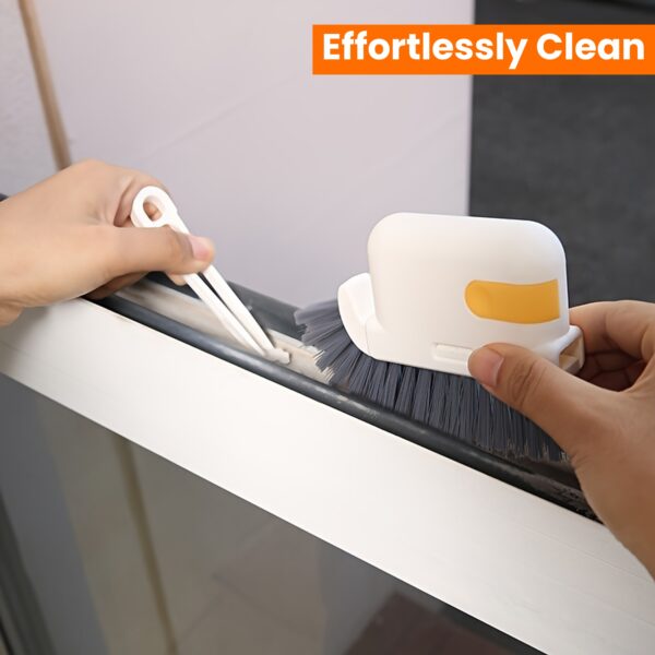 Effortlessly Clean Small Gaps And Frames with Universal Window Rail Cleaning Brush - Perfect for Kitchen Countertops And More! - Image 27