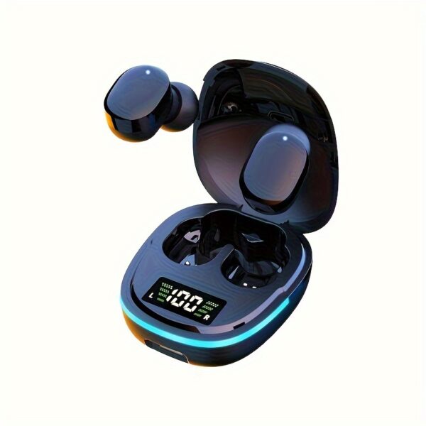 2024 New Generation Wireless Earbuds - Earbud Headphones with LED Display, Touch Control, TWS True Wireless Stereo, Sweat-Resistant Design for Sports, Music, and Gaming - Compatible with IOS and Android Devices - Image 3