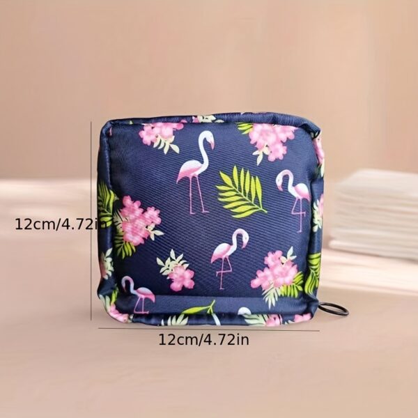 Cute Bear Portable Sanitary Napkin Storage Bag - Large Capacity, Waterproof, and Organizer for Women  - Cartoon Physiological Period Tampon Bag - Image 15