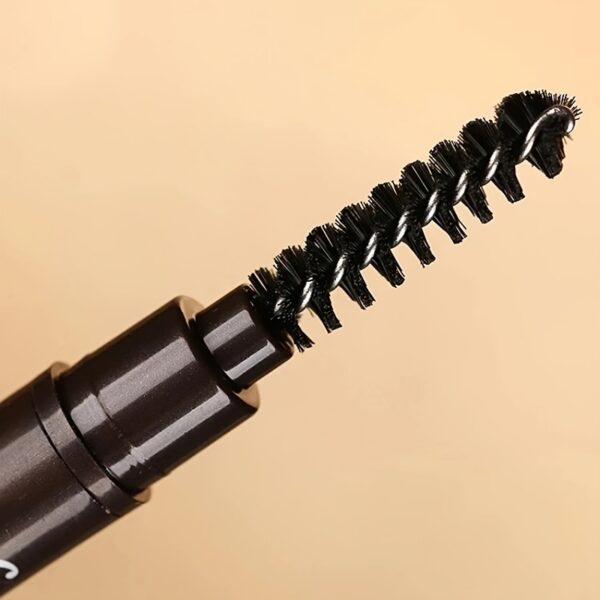 Waterproof 5 Colors Natural Makeup Double Heads Automatic Eyebrow Pencil Waterproof Long-lasting Easy Ware Eyebrow Pen With Eyebrow Brush - Image 4