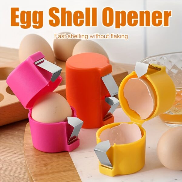 1pc Easy Clean Eggshell Separator - Quick Peel & Yolk Splitter, Essential for Kitchen Baking - Image 3