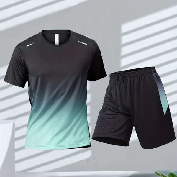 [Quick-Dry Sportswear] Quick-Dry Breathable Men's Sportswear - Short-Sleeve T-Shirt for Running And Fitness - Basketball Gear, Summer Tank Top - Image 11