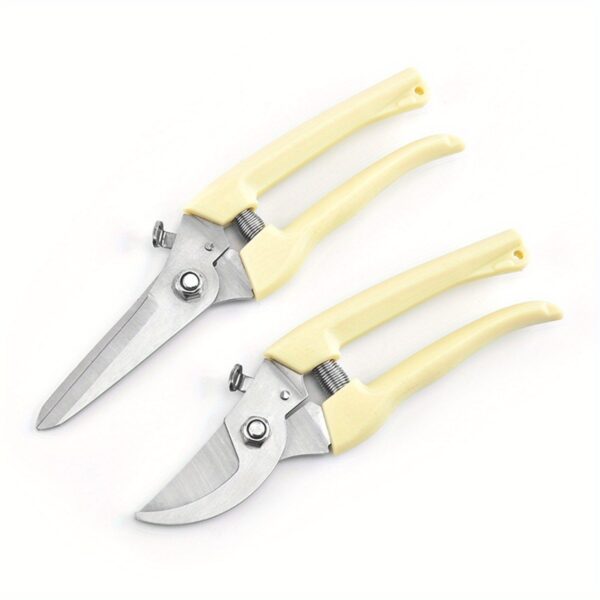 1pc/2pcs Garden Pruning Shears Set Sharp Blades For Cutting Flowers, Trimming Plants, Bonsai & Fruits Picking - Image 3