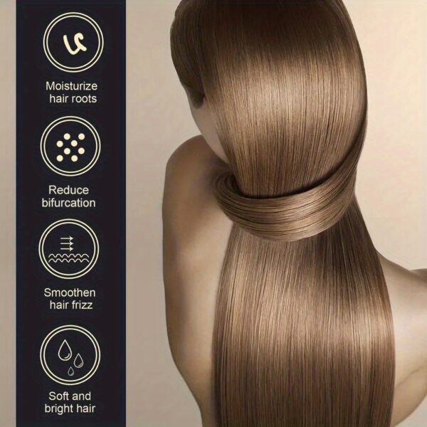 Keratin Hair Mask, Moisturizing Hair Mask For Damaged Dry Hair, Healthy Hair Penetrates Root To Tip - Image 11
