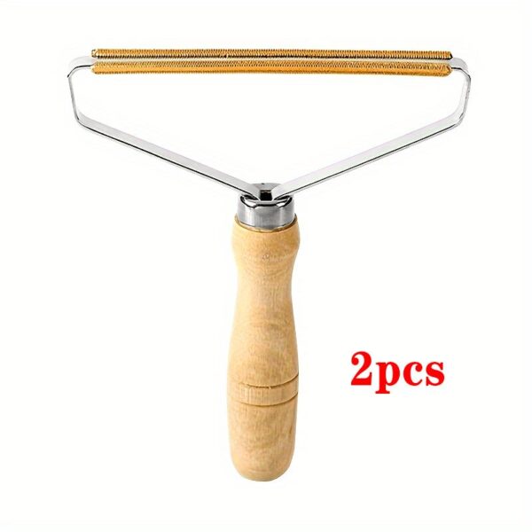 Lint & Pet Hair Remover Tool - Reusable Brush with Metal Blade for Carpets, Clothes & Furniture - High-Quality & Easy to Clean - Image 6